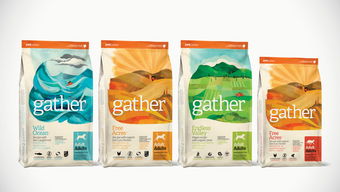 Gather Pet Nutrition by Petcurean 包裝設(shè)計(jì) 自然本真與現(xiàn)代簡(jiǎn)約的和諧共生